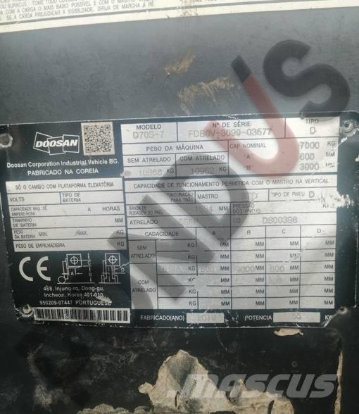 Doosan D 70 S-7 Carrelli elevatori diesel