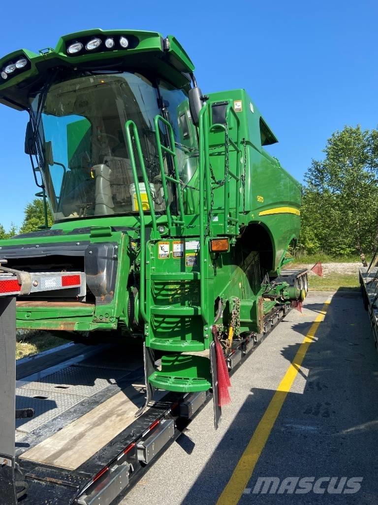 John Deere S 670 Mietitrebbiatrici