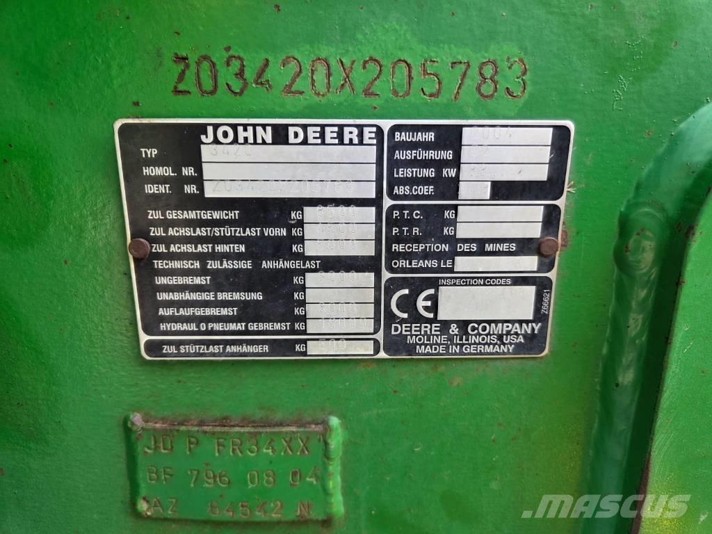 John Deere 3420 Sollevatori telescopici per agricoltura