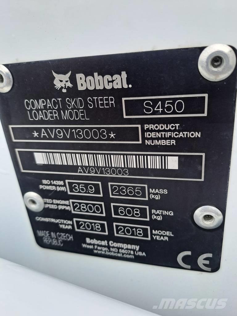 Bobcat S 450 Mini Pale Gommate