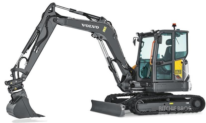 Volvo ECR58F NY/NEW Miniescavatori