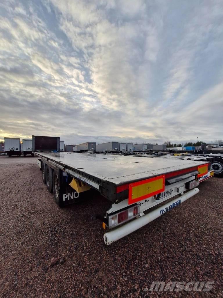 Krone Flatbed Nordic Semirimorchio a pianale