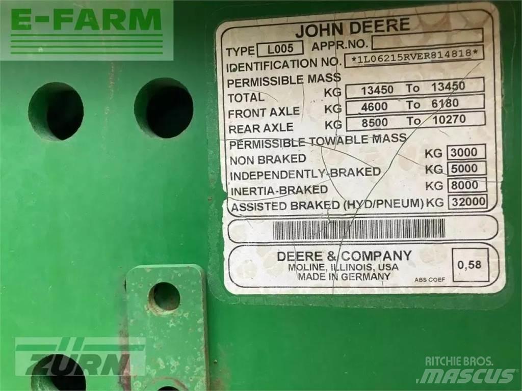 John Deere 6215r Trattori