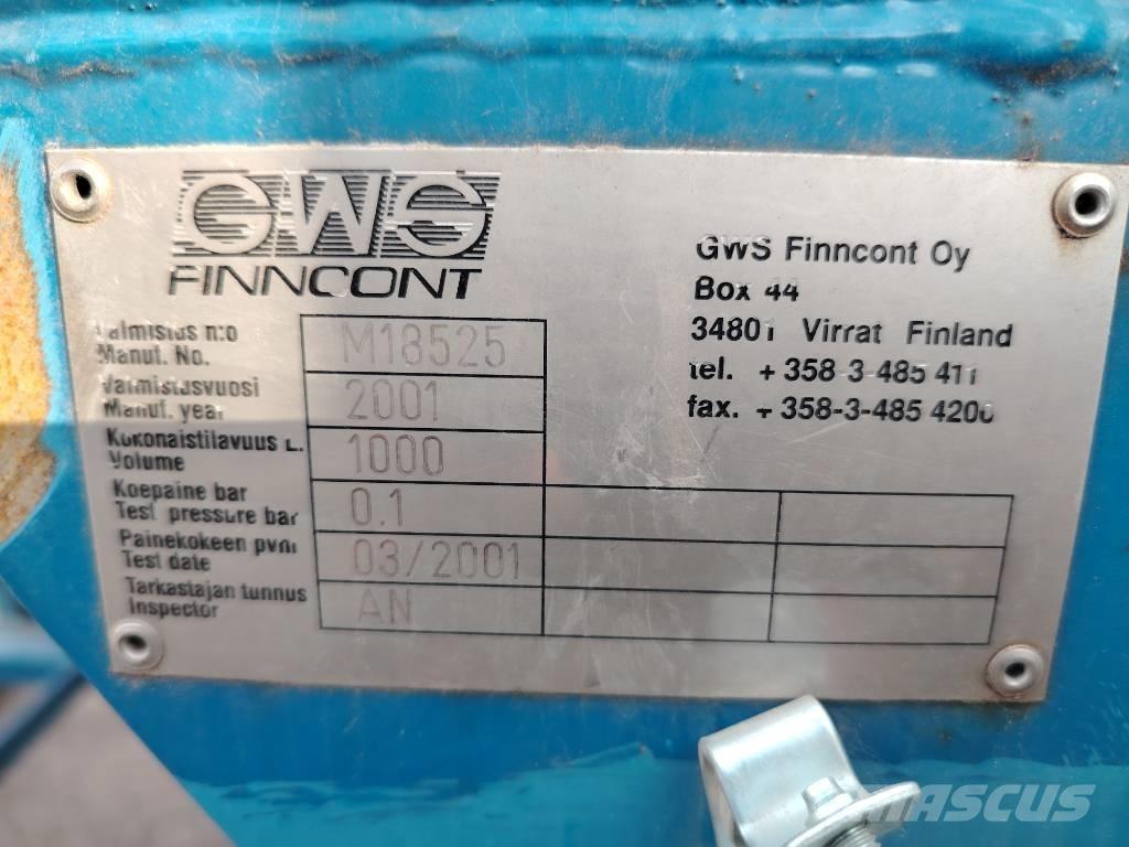 Finncont GWS Componenti idrauliche