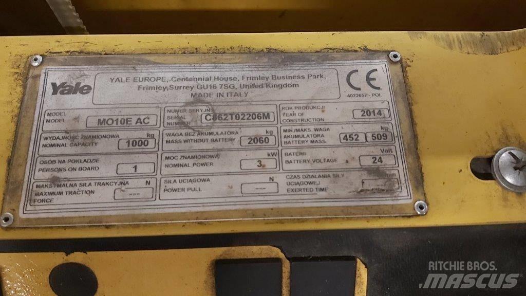 Yale MO10E Commissionatore basso livello