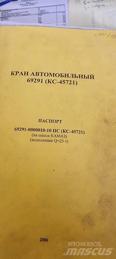 Kamaz 25T Gru per tutti i terreni