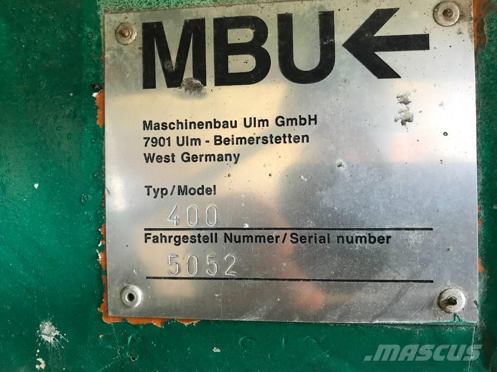 MBU 400 Finitrici