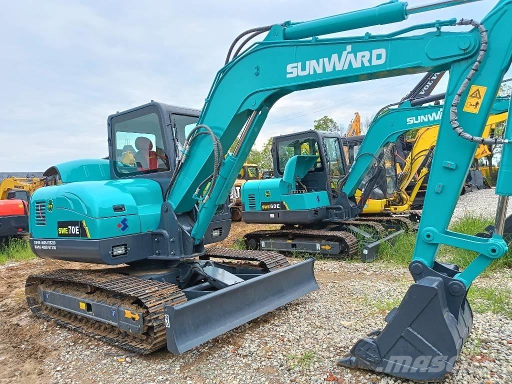 Sunward SWE 70 Escavatori cingolati