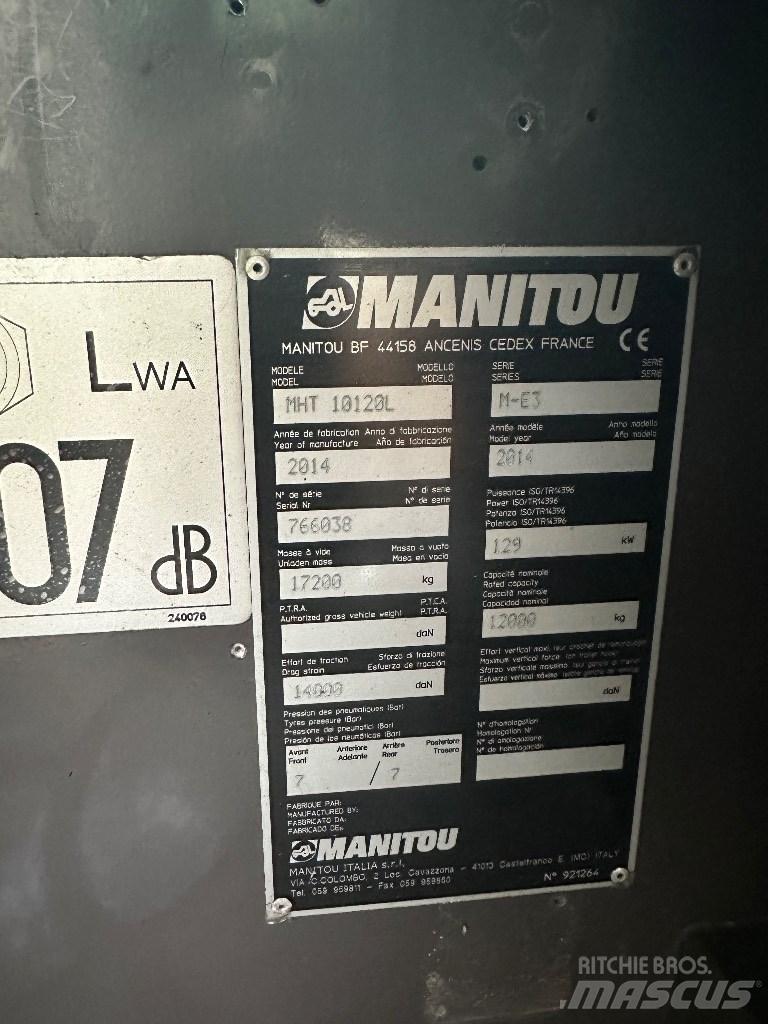 Manitou MHT 10120 L Sollevatori telescopici