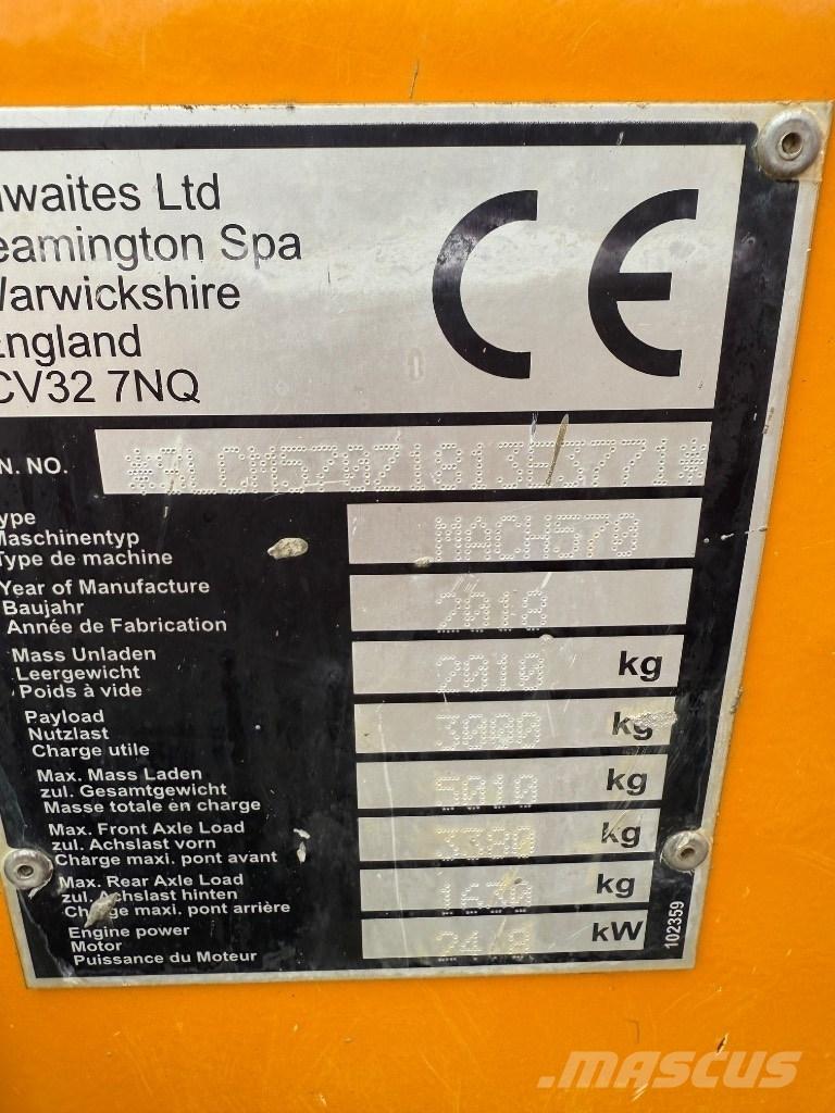 Thwaites 3 ton Mini dumper
