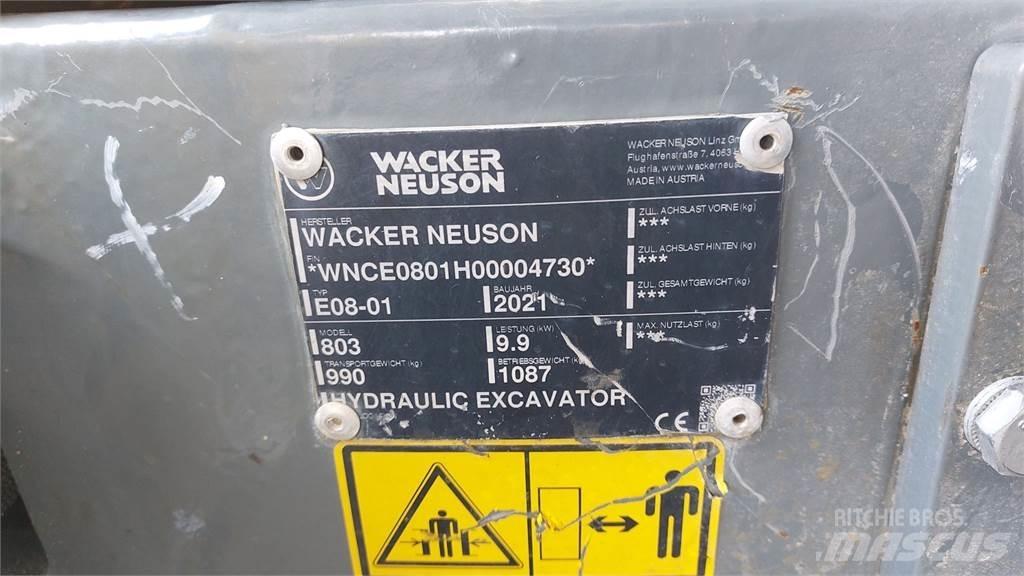 Wacker Neuson 803 Escavatori cingolati