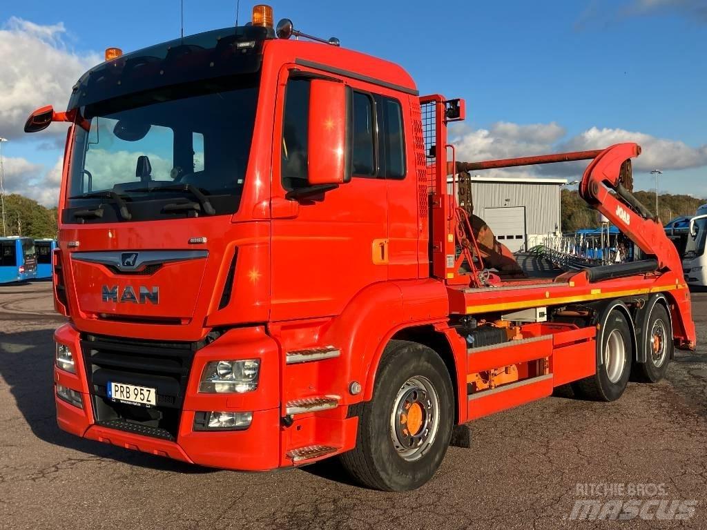 MAN TGS 26.360 Camion con cassone scarrabile