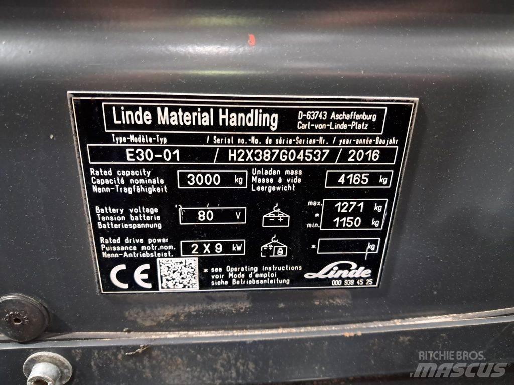 Linde E30-01 Carrelli elevatori elettrici