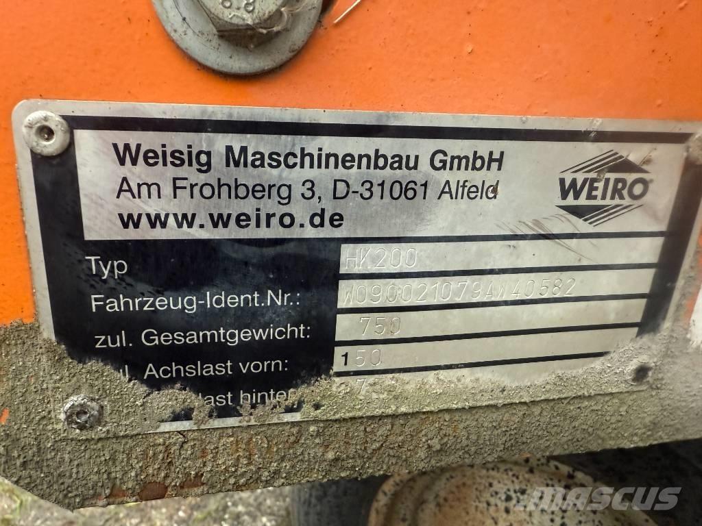 Weiro Bitumensprayer Spruzzatrici di bitume