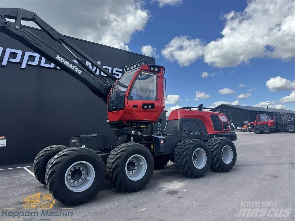 Komatsu 931XC Abbattitrici, Disboscatrici
