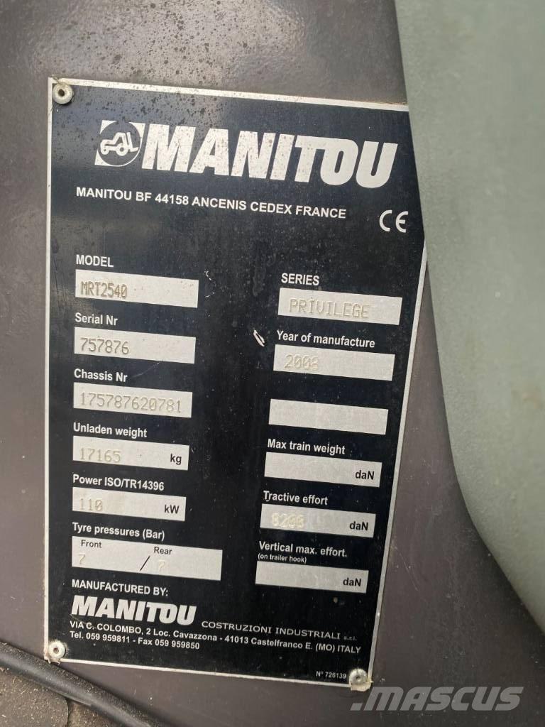 Manitou MRT 2540 Sollevatori telescopici