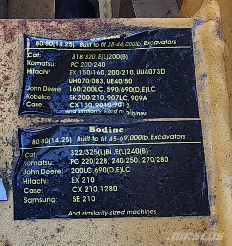  Bodine 200 Accessori per Calcestruzzo