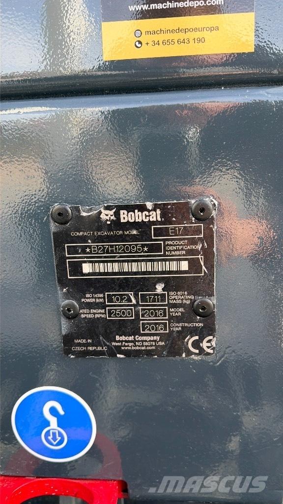 Bobcat E 17 Miniescavatori
