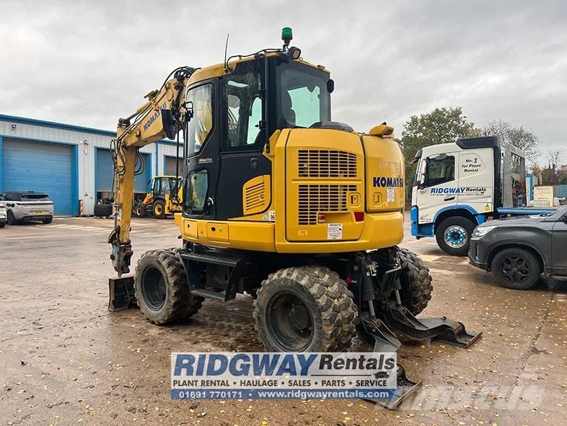 Komatsu PW 98 MR-11 Escavatori gommati