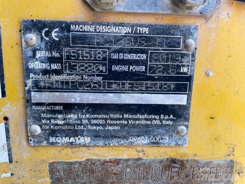 Komatsu PC 138 US-11 Escavatori cingolati