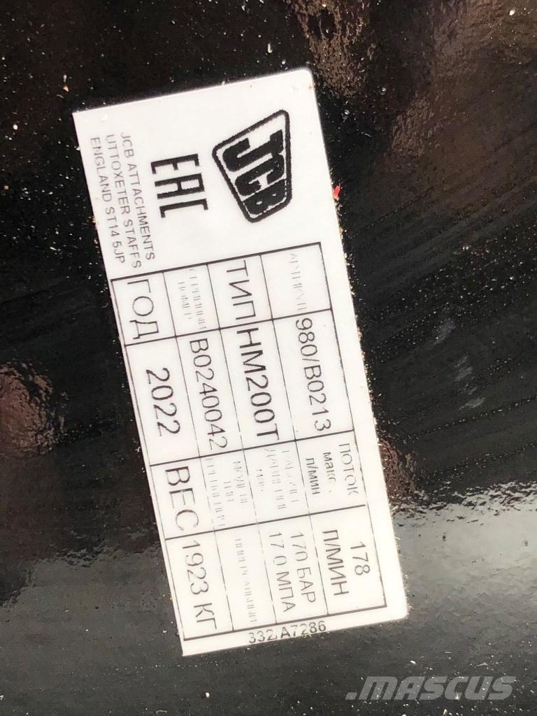 JCB HM200T Martelli - frantumatori