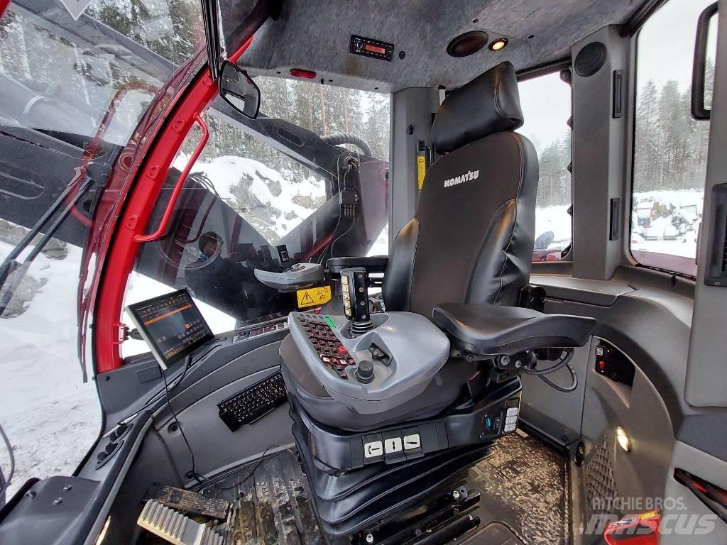 Komatsu 901XC Abbattitrici, Disboscatrici