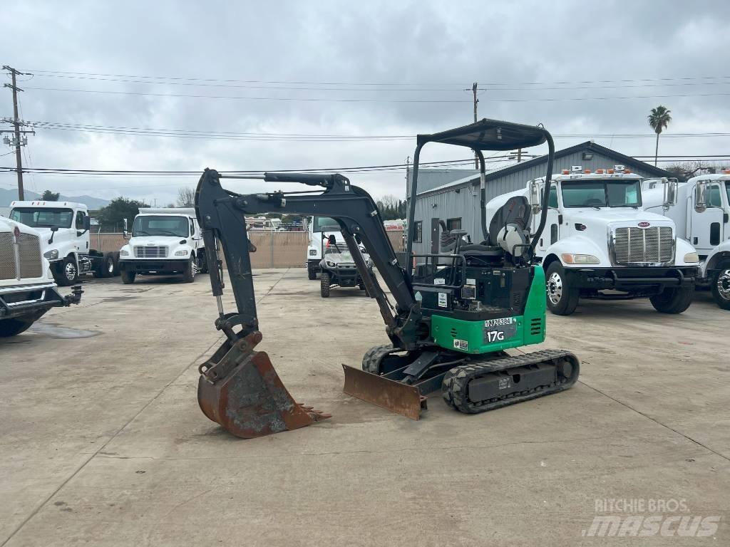 John Deere 17G Miniescavatori