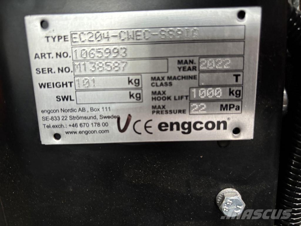Engcon EC204 - CW05 Accoppiatori rapidi