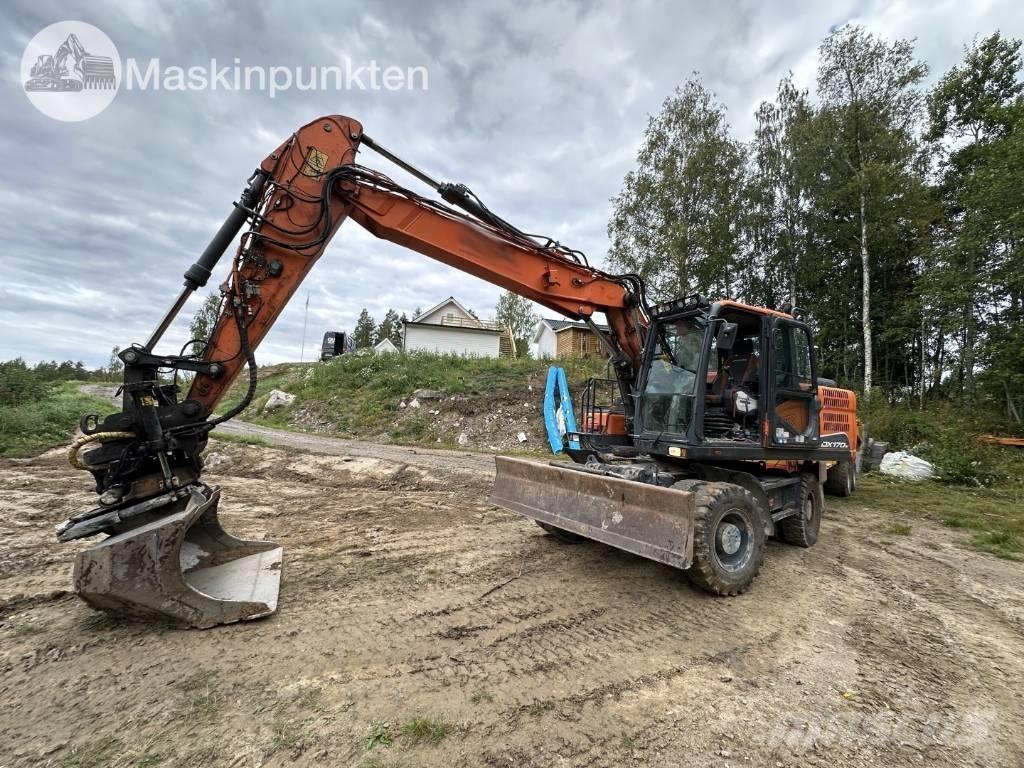 Doosan DX 170 W Escavatori gommati