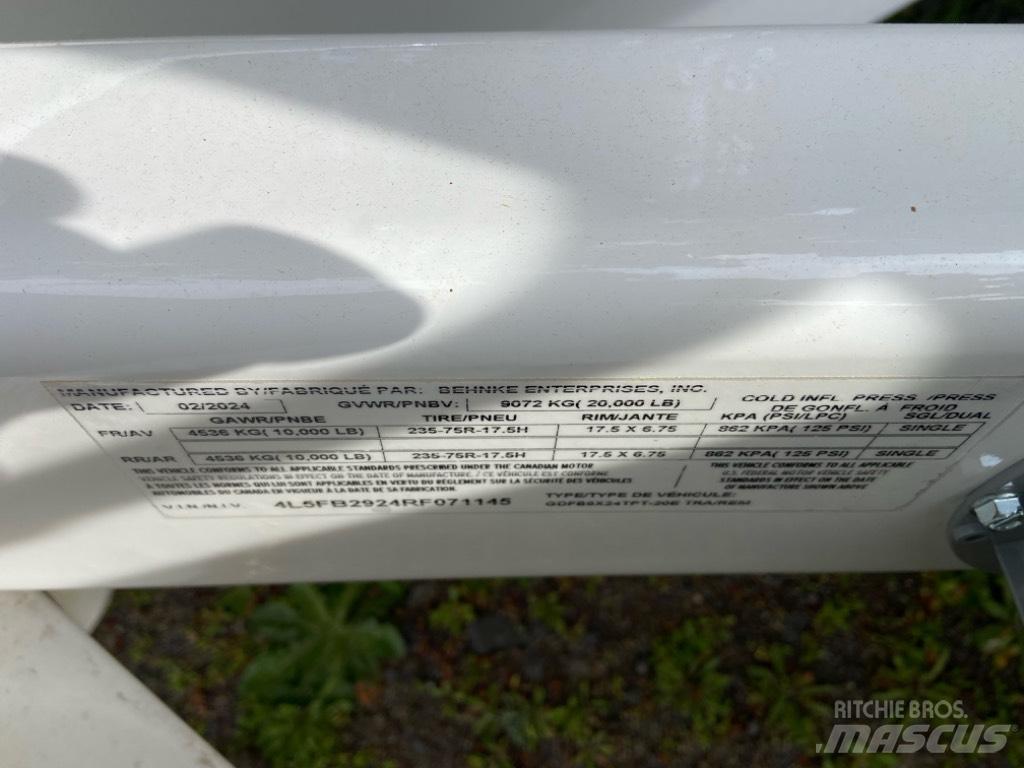 Behnke 8X24TPT-20E Altri rimorchi