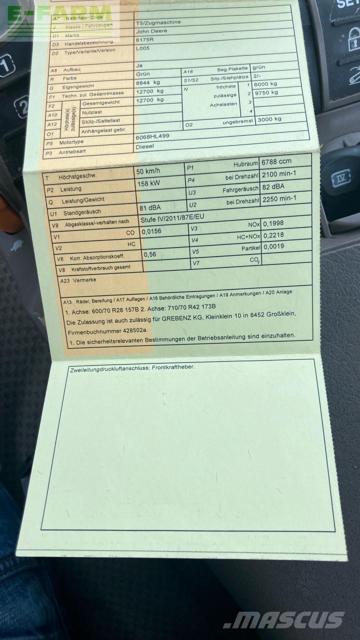 John Deere 6175R Trattori