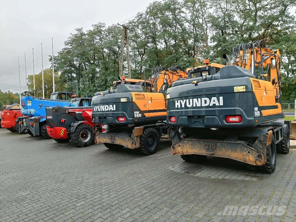 Hyundai HW140 Escavatori gommati