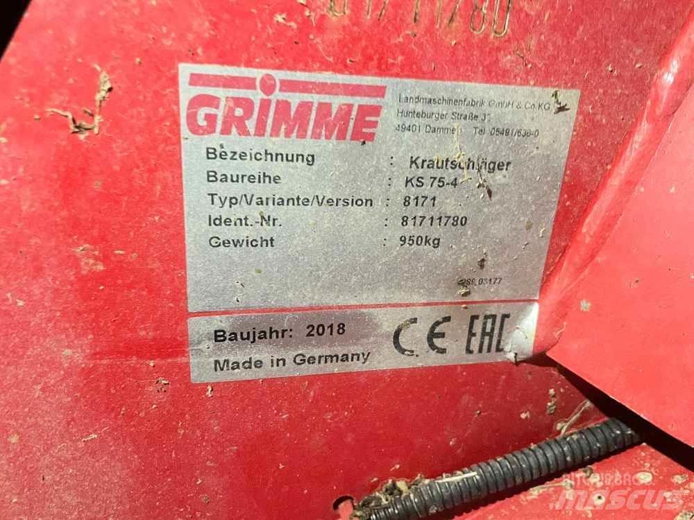 Grimme KS 75-4 Attrezzature  raccolta patate - Altro