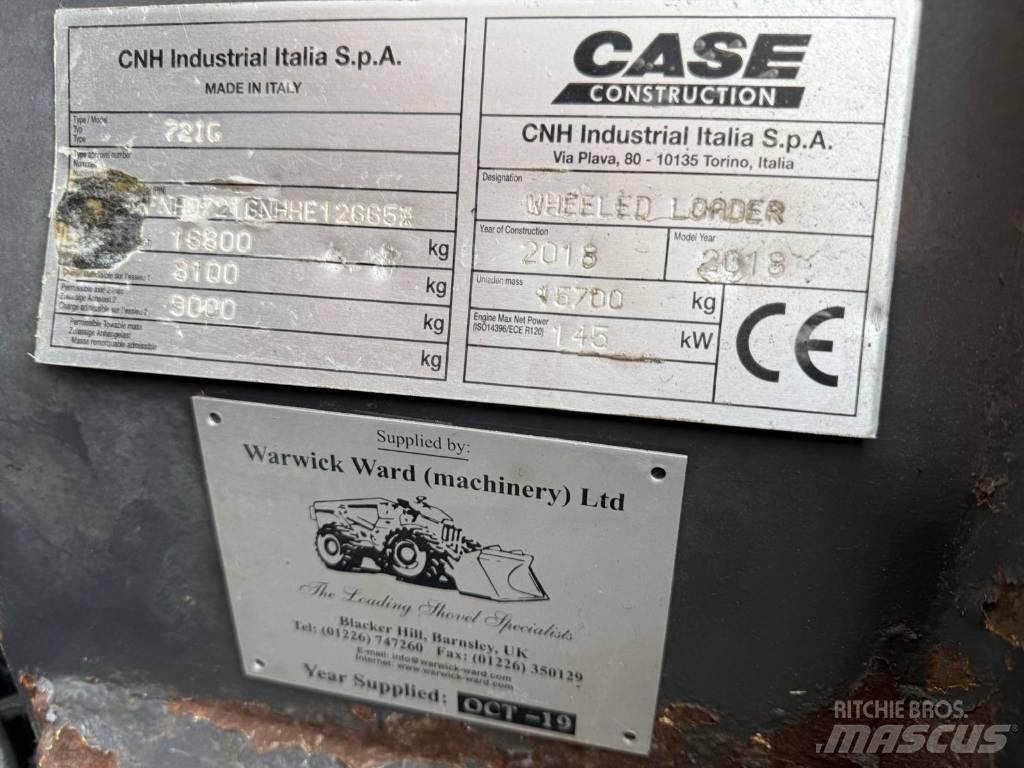CASE 721 GXR Pale gommate