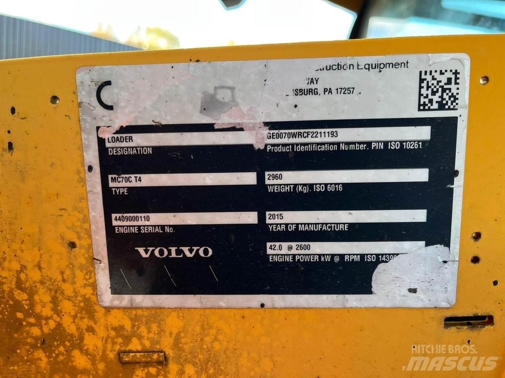 Volvo MC 70 C Pale gommate