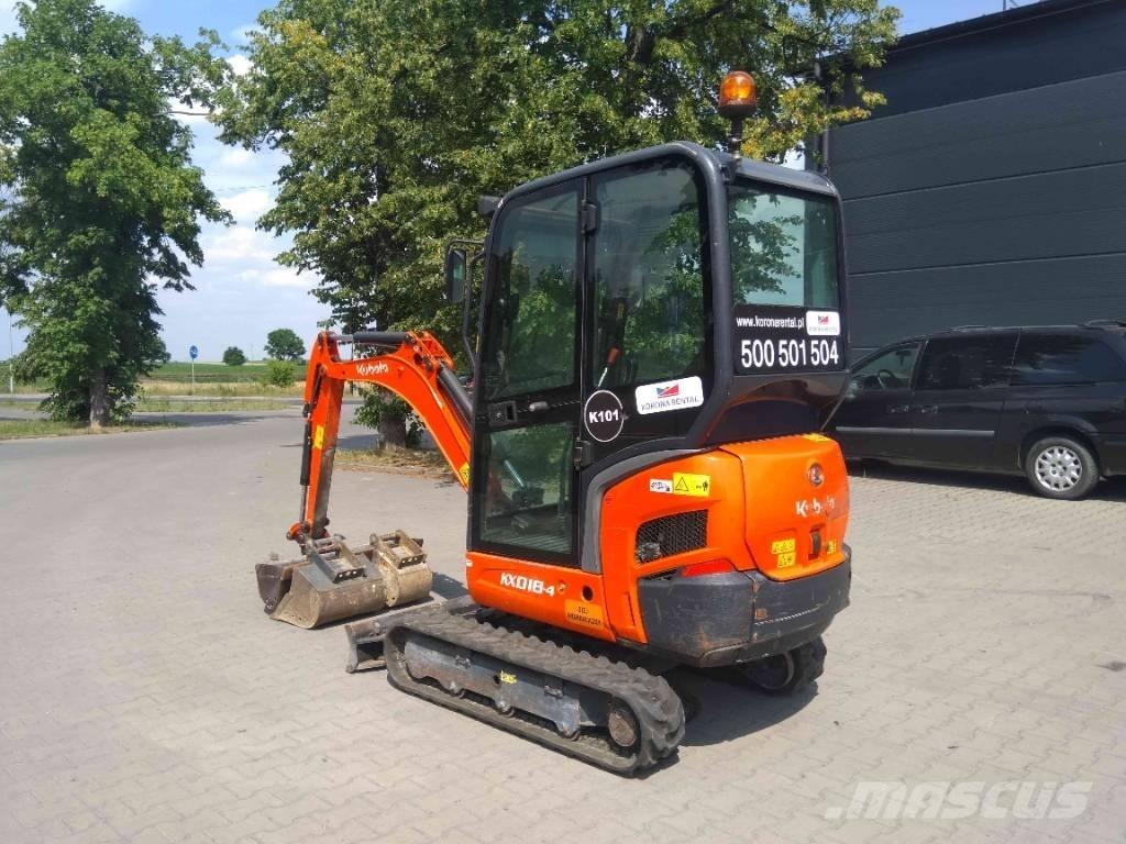 Kubota KX 018-4 Miniescavatori