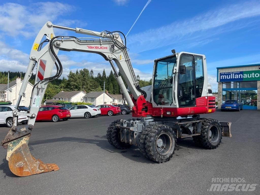 Takeuchi TB295W Escavatori gommati