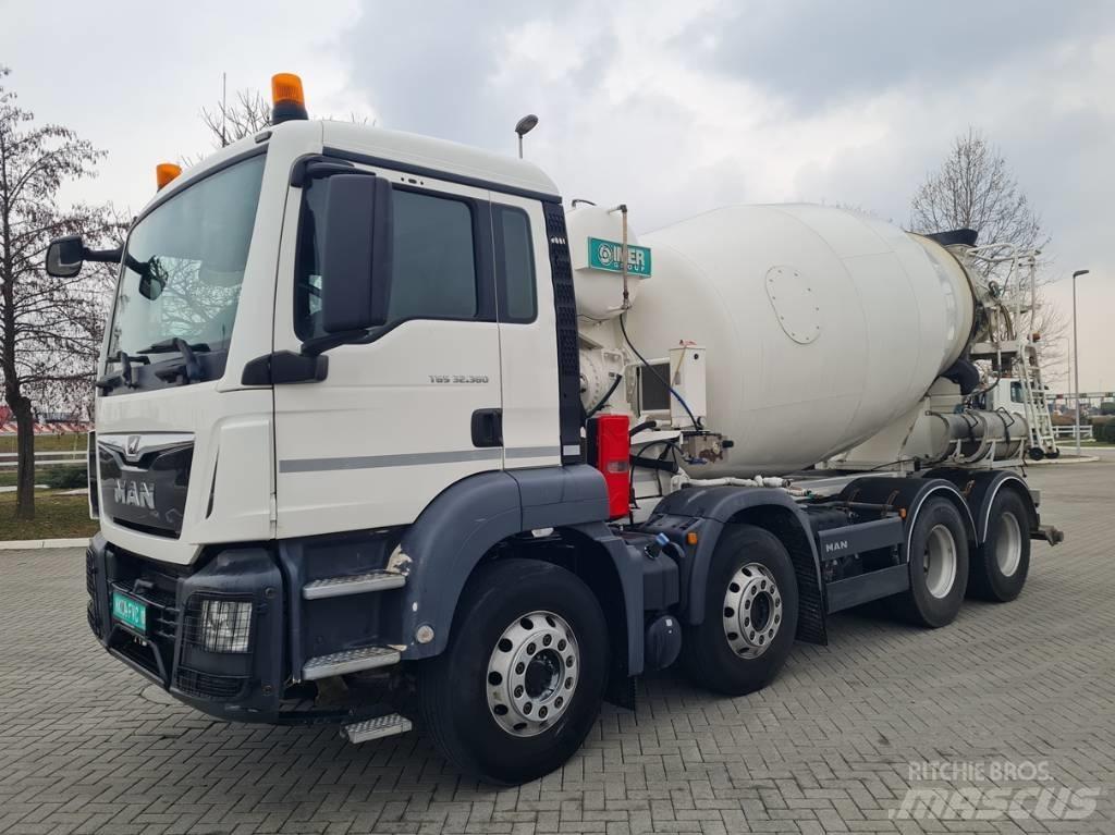 MAN 32.360 / IMER 9 m3 Betoniere