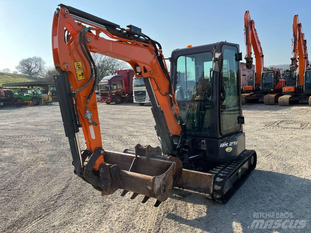 Doosan DX27z-7 Miniescavatori