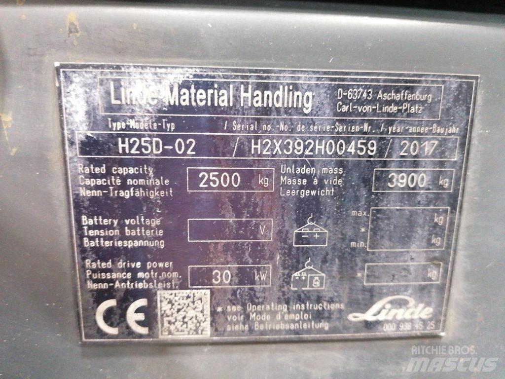 Linde H25D-02 Carrelli elevatori diesel