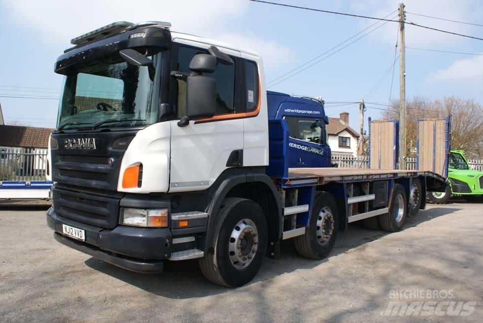 Scania P 360 CB Autocarro pianale / argano