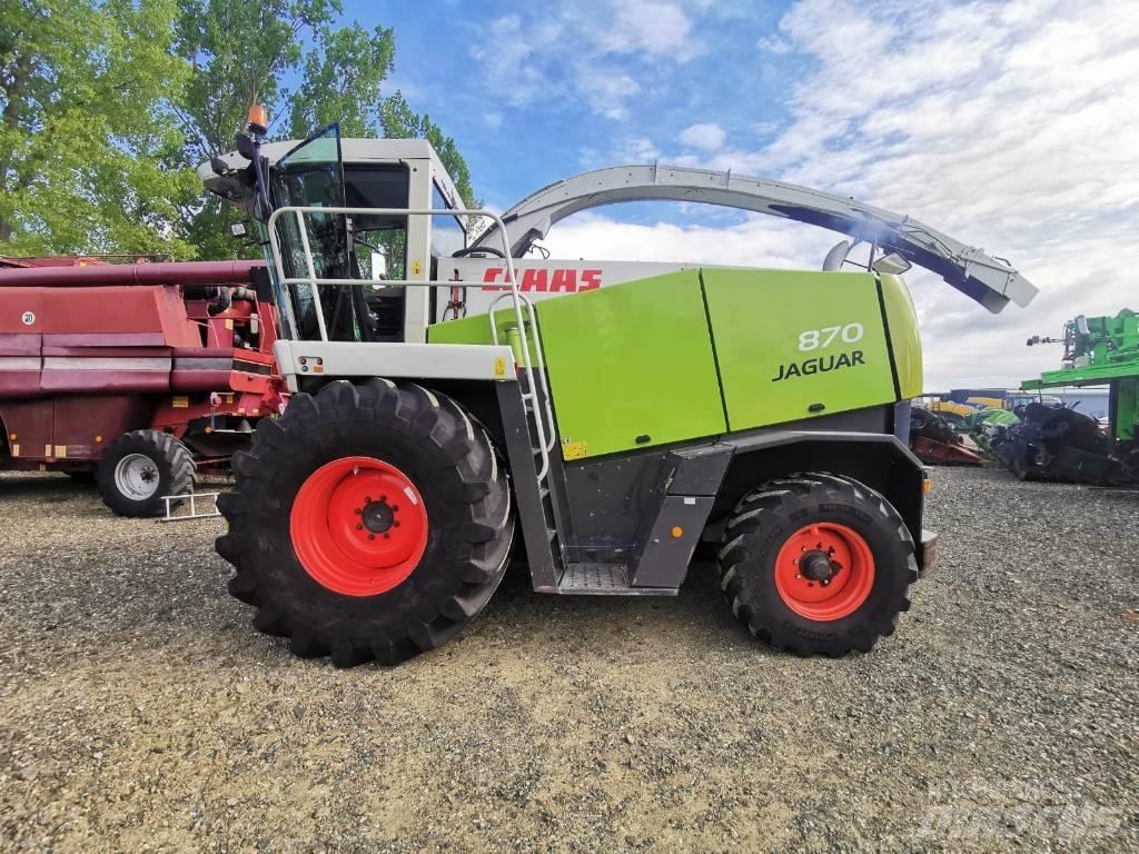 CLAAS Jaguar 870 Trince semoventi