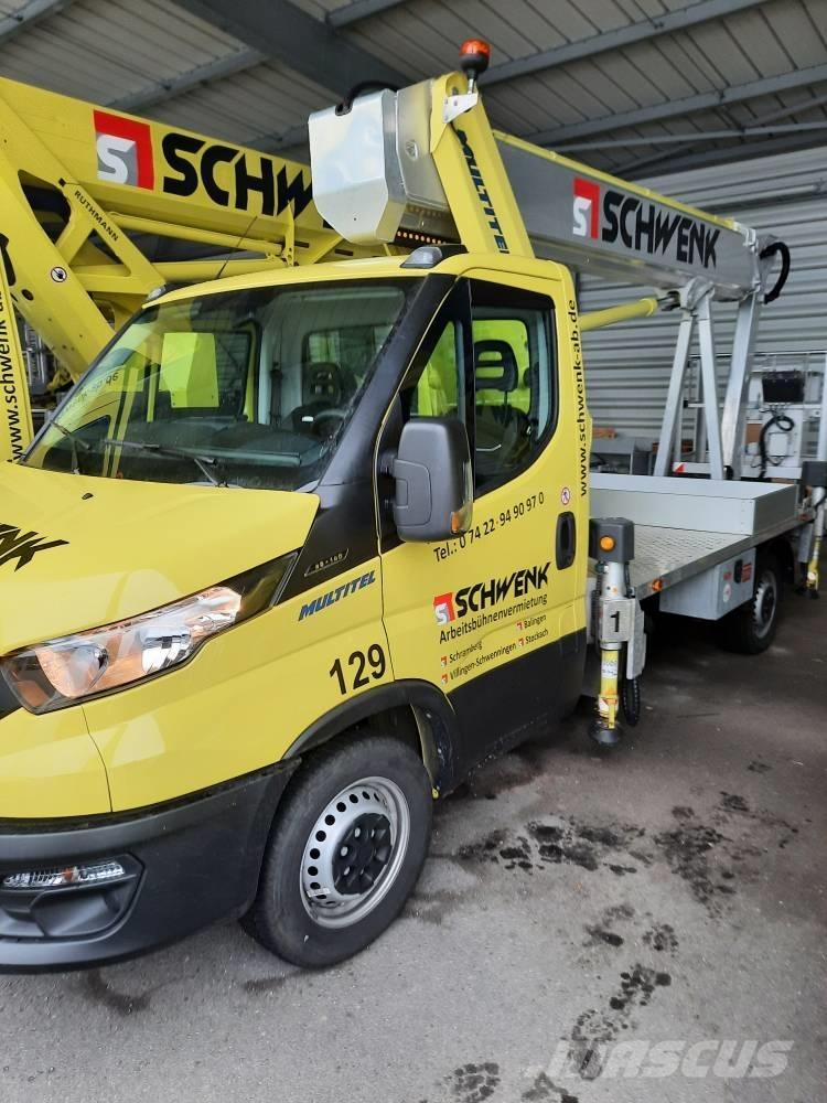 Multitel MJE 250 3.5 Piattaforme autocarrate