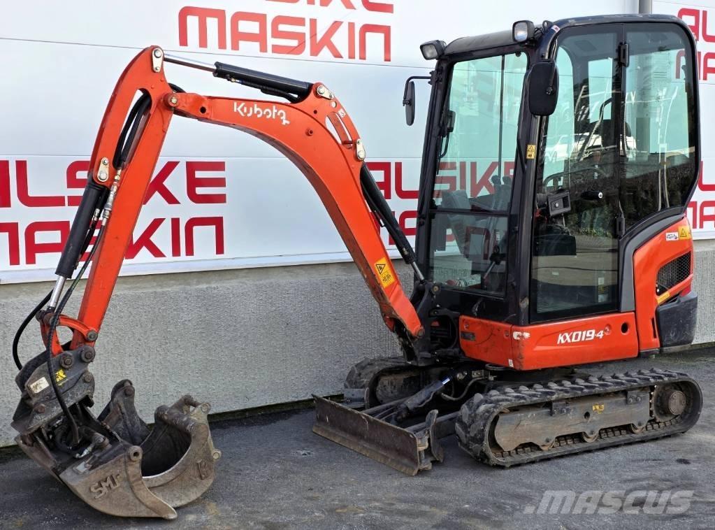 Kubota KX 019-4 Miniescavatori