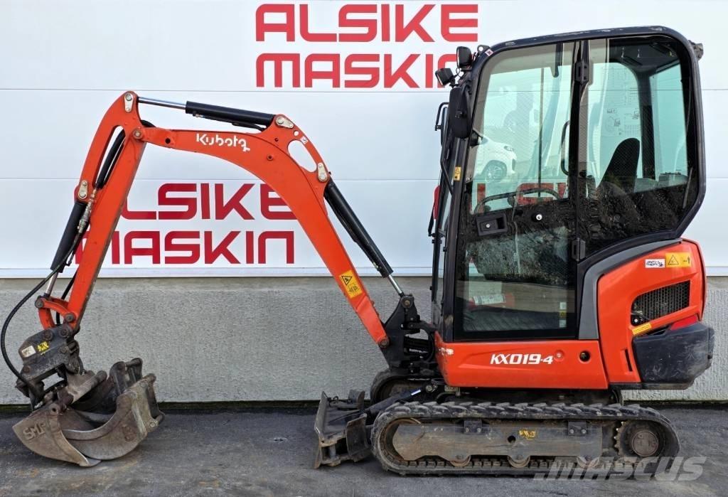Kubota KX 019-4 Miniescavatori