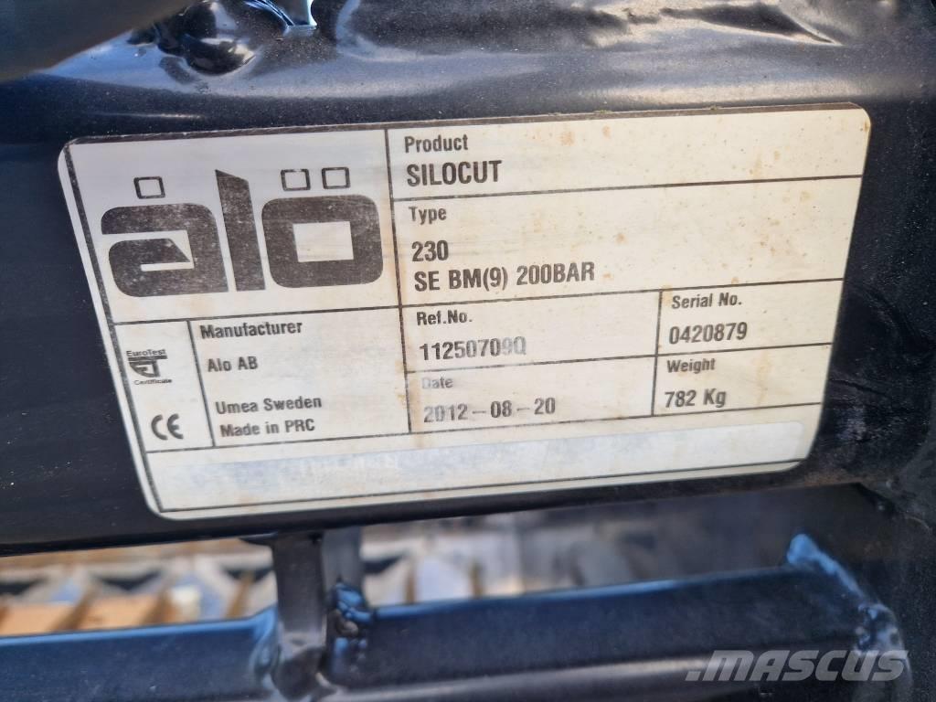 Ålö Silocut 230 . S-BM Accessori per pale frontali