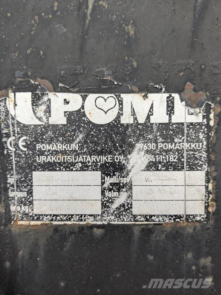 Pome Nivel Aura 280 Lame spazzaneve e aratri