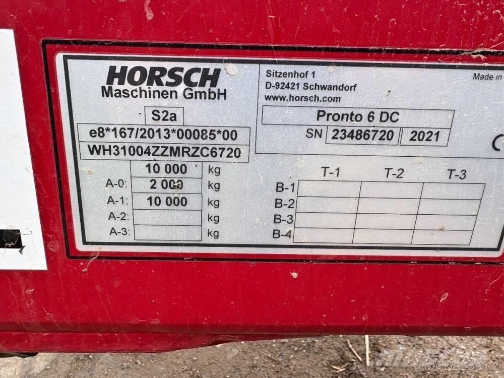 Horsch Pronto 6 DC Seminatrici combinate