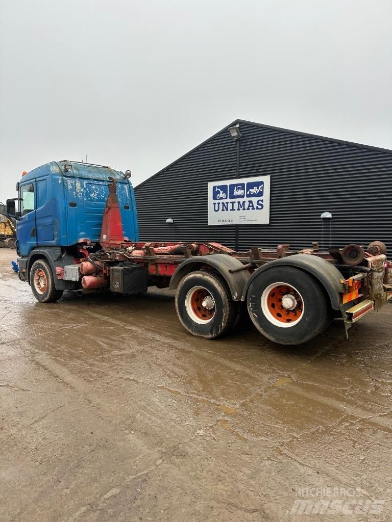 Scania 124 Camion con gancio di sollevamento