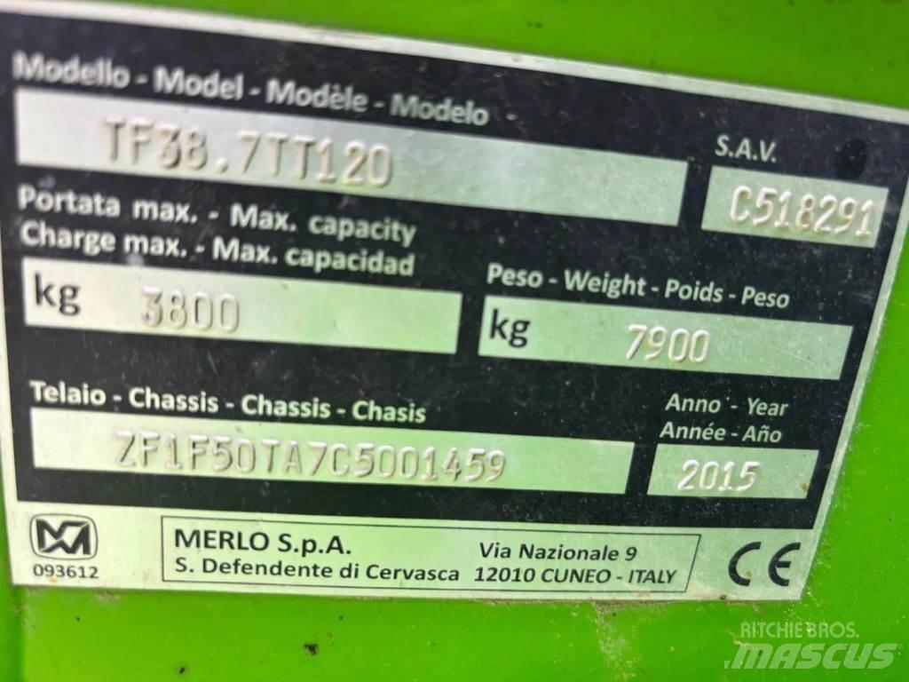 Merlo T38.7 TT120 Sollevatori telescopici per agricoltura